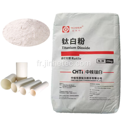 CHTI Titanium Dioxyde Rutile R219 pour le tuyau PVC